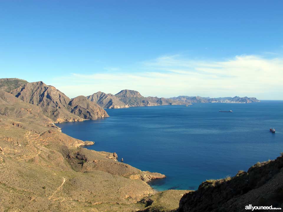 Sierra de la Muela, Tiñoso Cape and Roldán