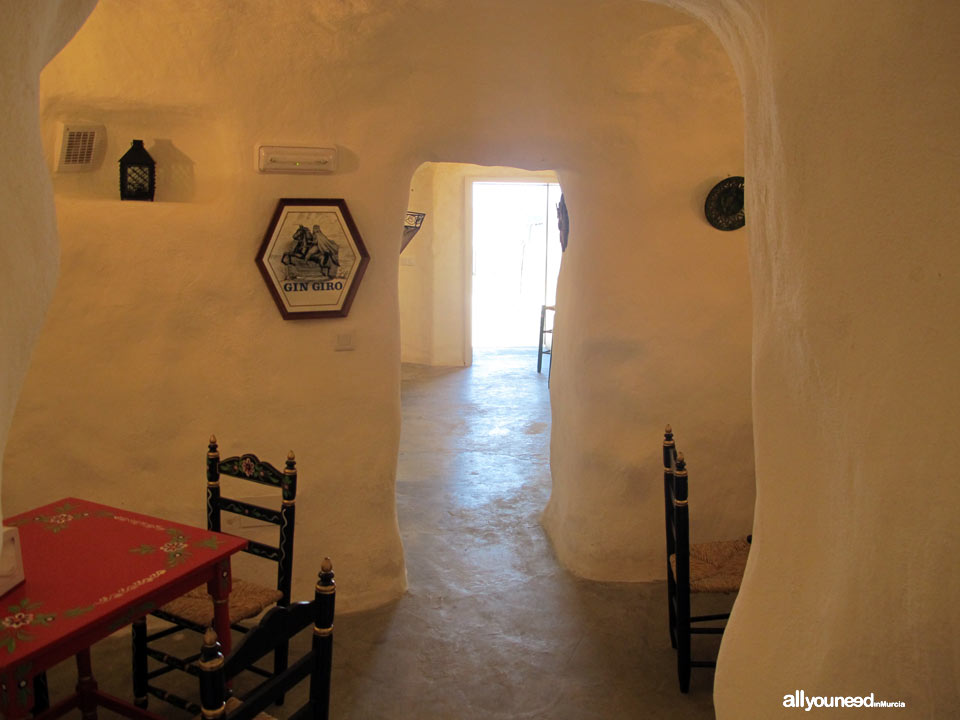 Bar la Cueva de la Sultana en el Castillo de Nogalte, Puerto Lumbreras