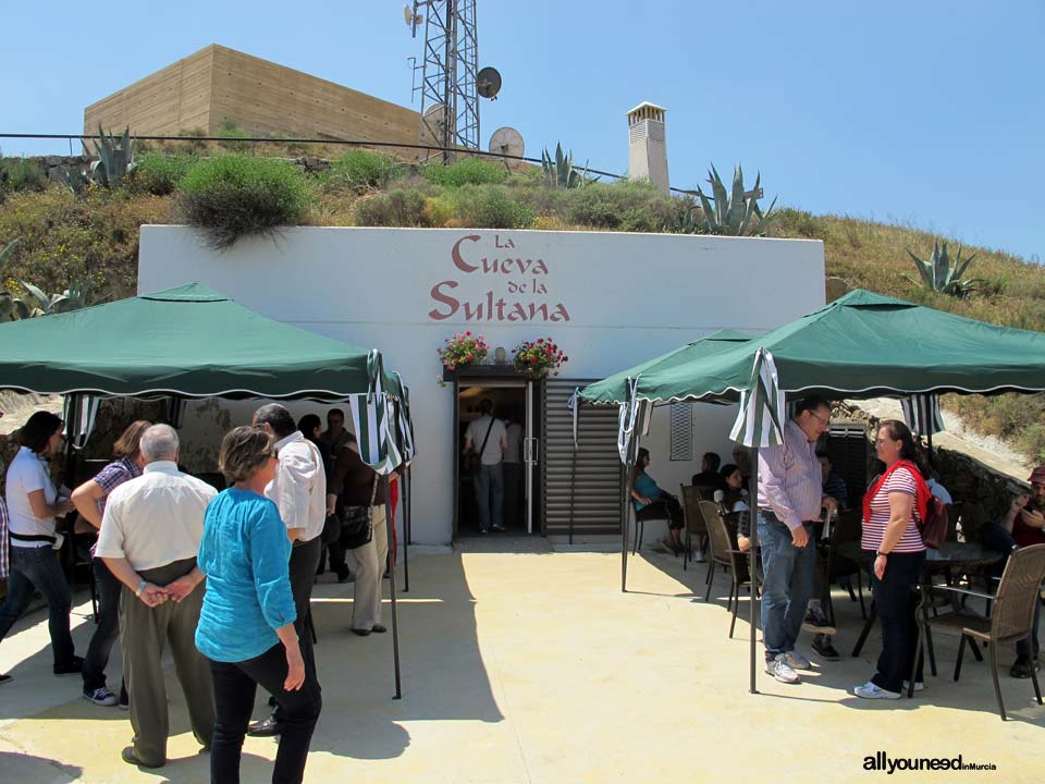 Bar la Cueva de la Sultana en el Castillo de Nogalte, Puerto Lumbreras