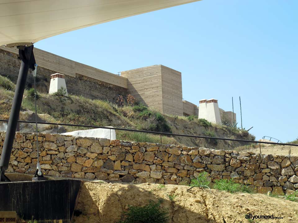 Castillo de Nogalte y Casas Cueva. Puerto Lumbreras. Murcia. Castillos de España
