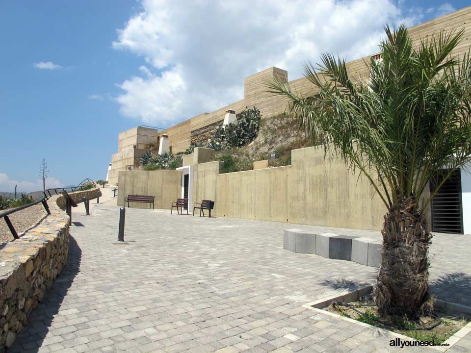 Castillo de Nogalte y Casas Cueva. Puerto Lumbreras. Murcia. Castillos de España