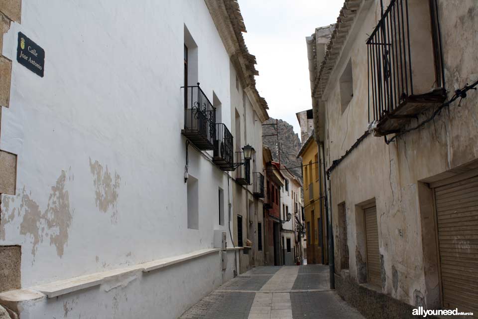 Calle Jose Antonio en Ricote