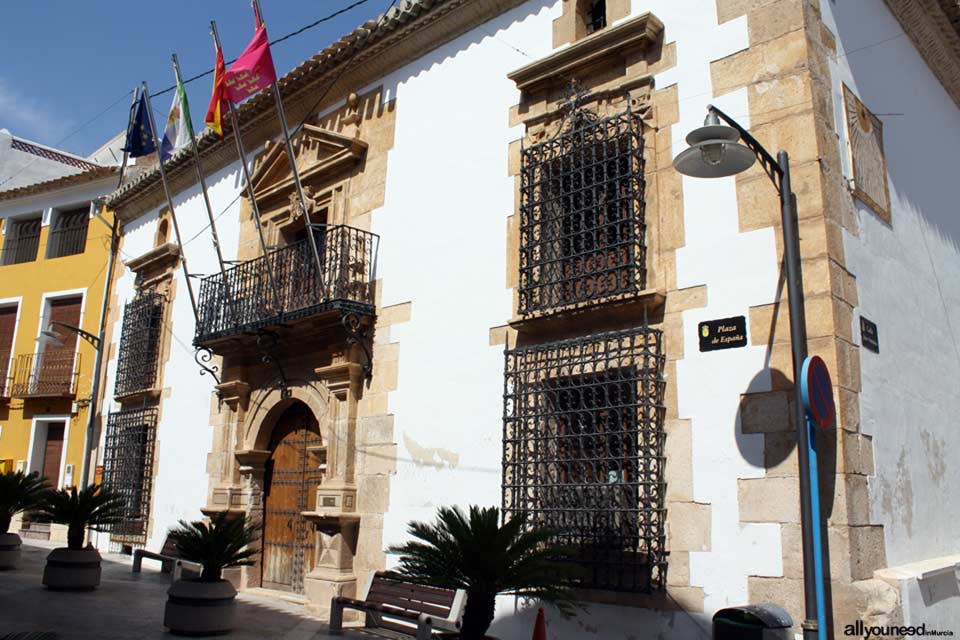 Ayuntamiento Ricote - Palacio de Llamas