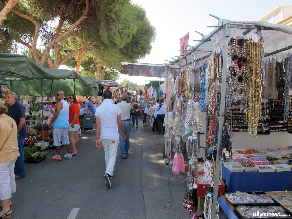 San Javier weekly street markets