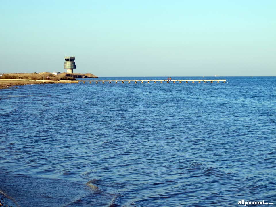 Playa de la Hita en los Alcázares