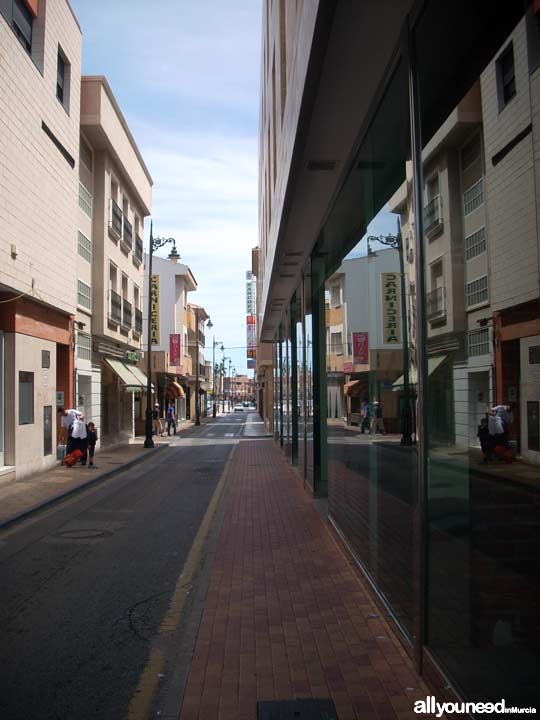 Calle Emilio Castelar en San Pedro del Pinatar