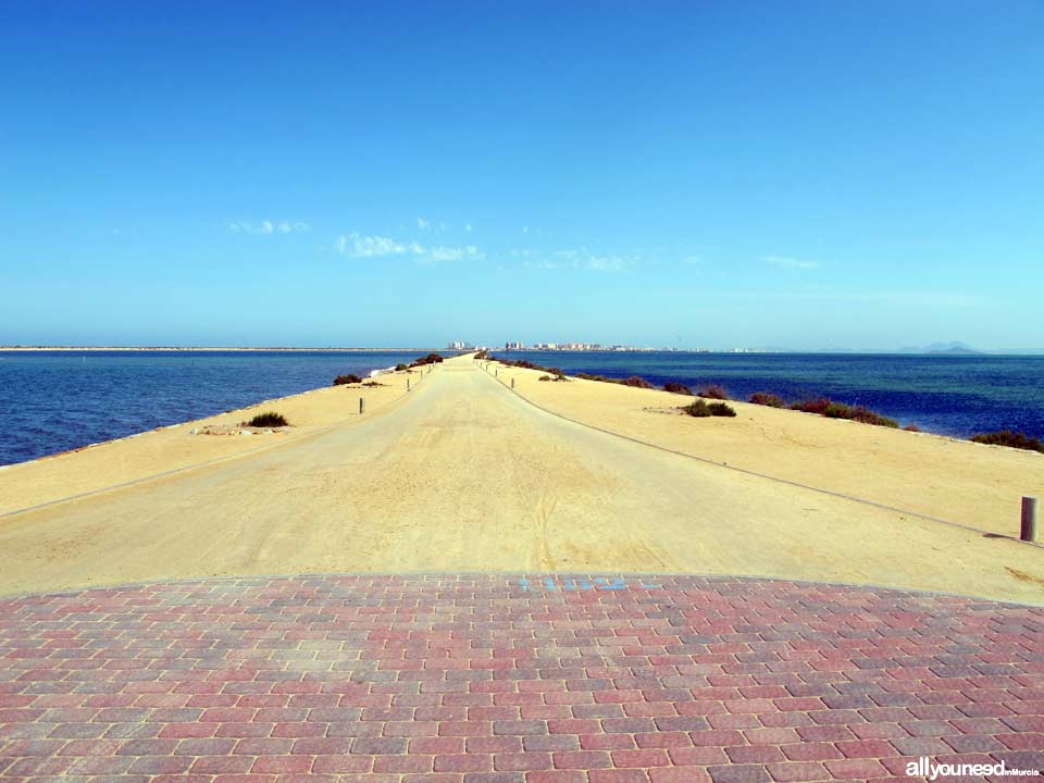 Playa de La Mota. Paseo. Playas de San Pedro