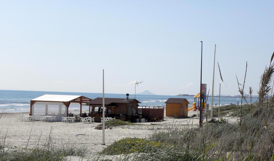 Mojón Beach. San Pedro del Pinatar