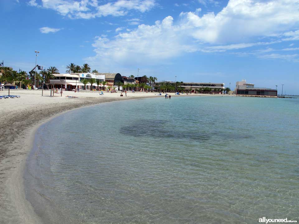 Playa de la Puntica en San Pedro del Pinatar