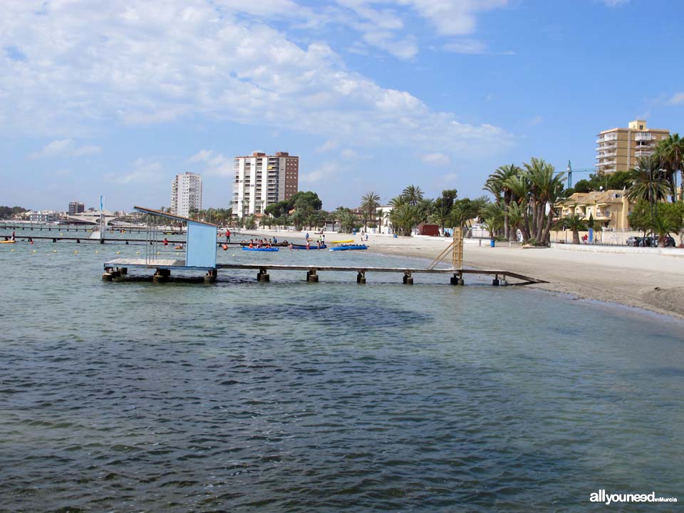 Colón Beach. Santiago de la Ribera