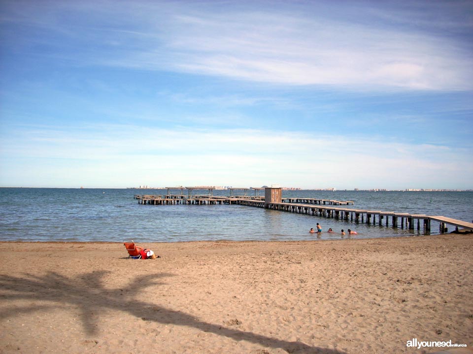 Colón Beach. Santiago de la Ribera