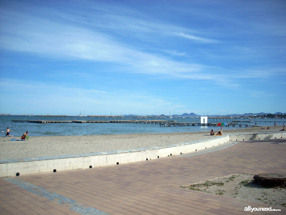 Colón Beach. Santiago de la Ribera