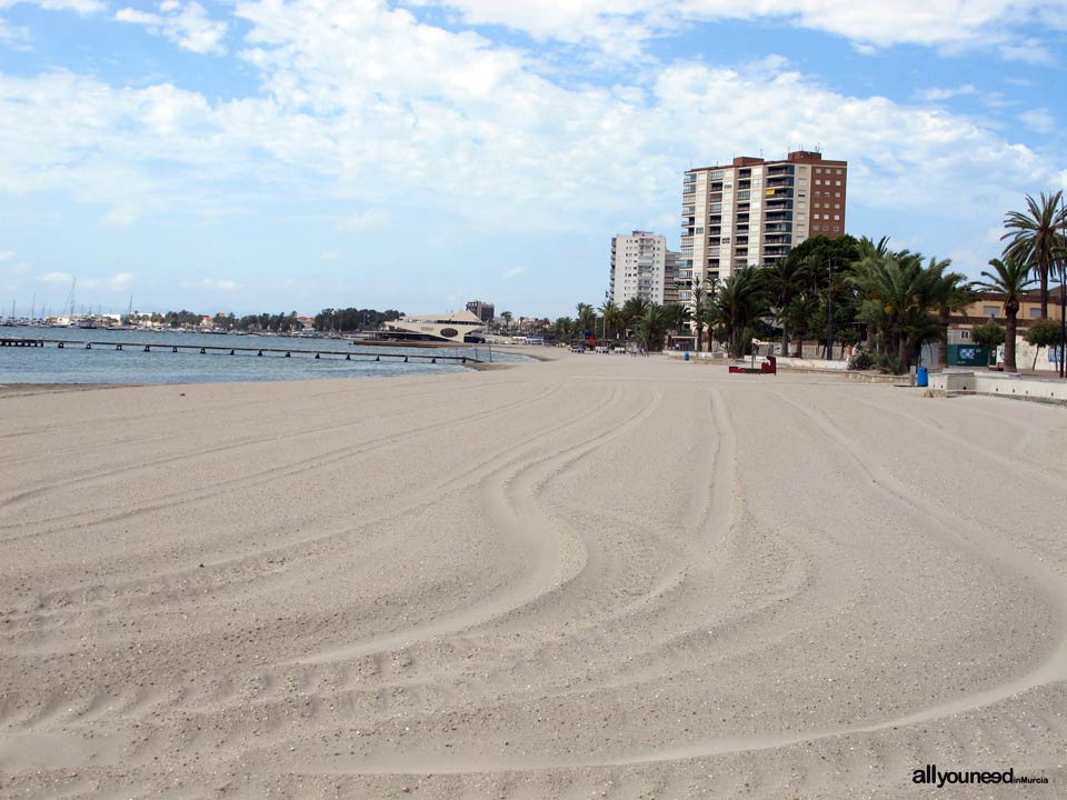 Colón Beach. Santiago de la Ribera