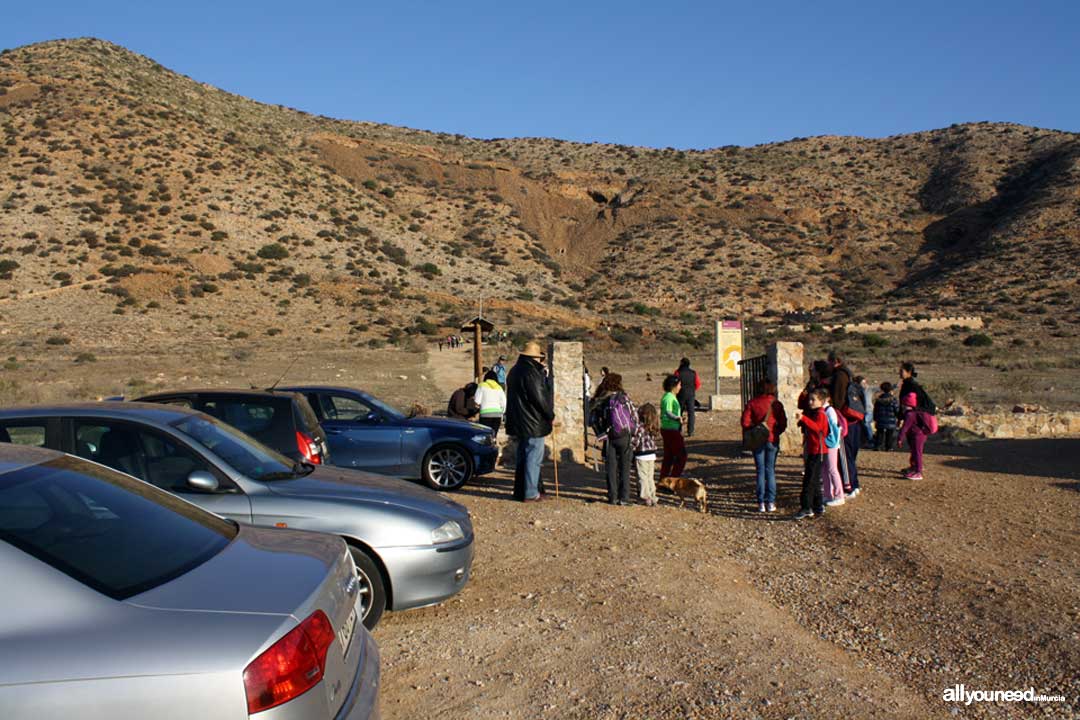 El Cabezo Gordo in Torre Pacheco. Parking lot