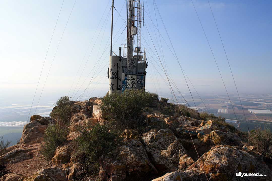 Subida al Cabezo Gordo. Torre Pacheco. Cima