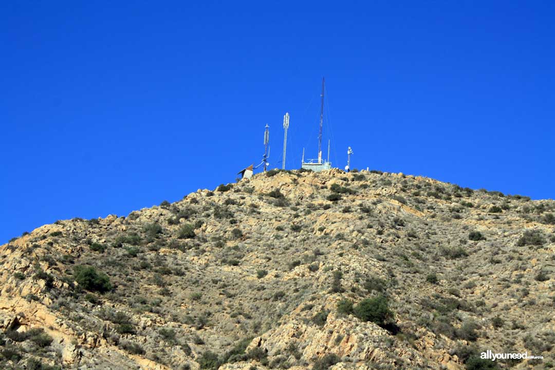 Subida al Cabezo Gordo. Torre Pacheco. Antenas