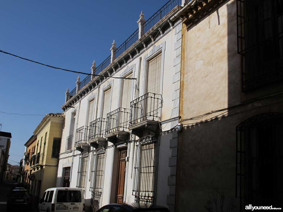 Calle García Alix en Totana