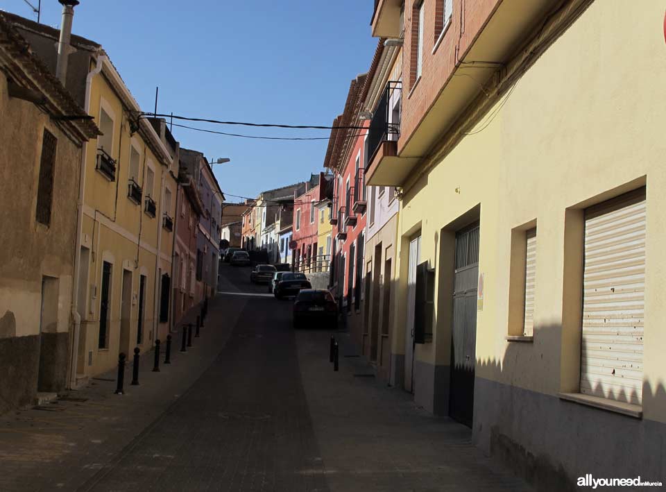 Calle del Castillo en Totana