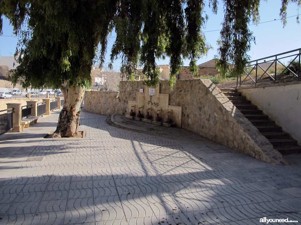 Rambla de la Santa. Fuente de San Pedro. Totana