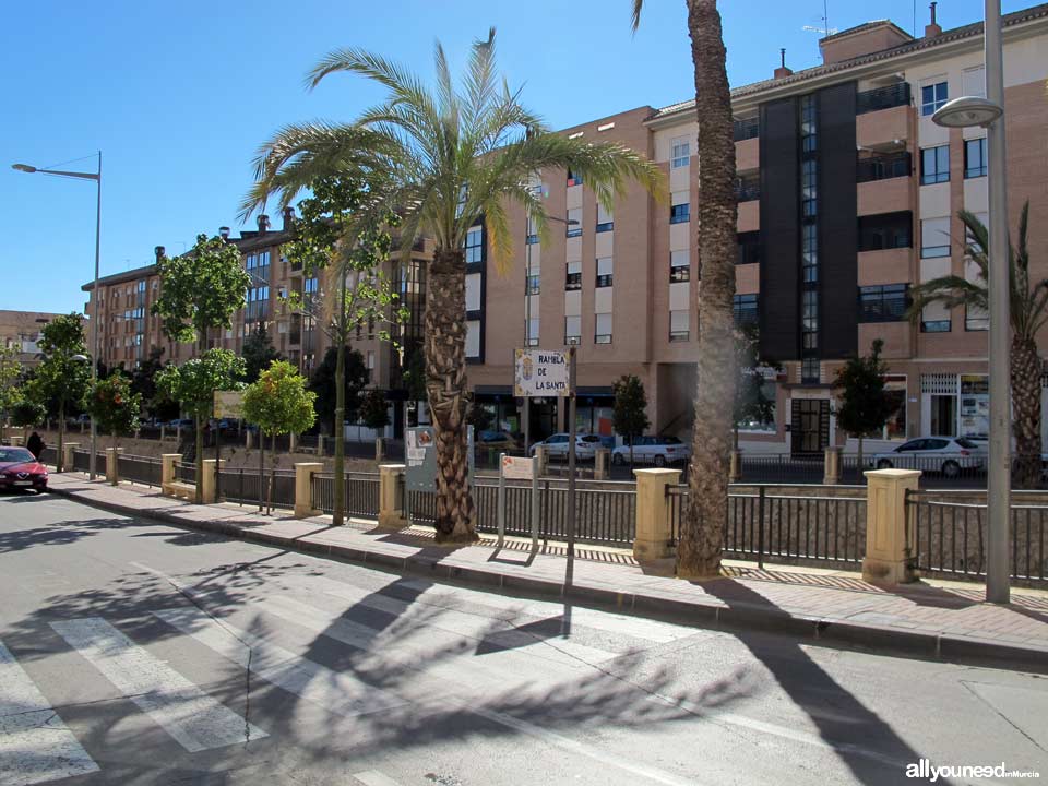 Rambla de la Santa en Totana