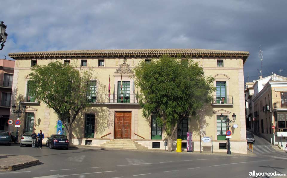 Town Hall of Totana. Totana tourist office