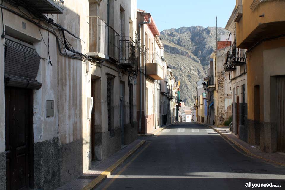 Streets in Villanueva del Río Segura