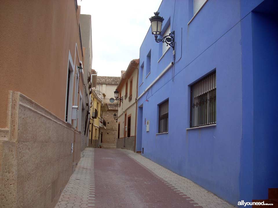 Calles más típicas de Villanueva del Río Segura