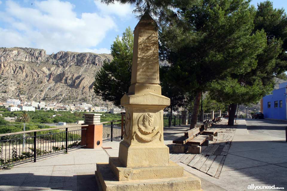 Monument to Miss Isabel Baltasara and Others