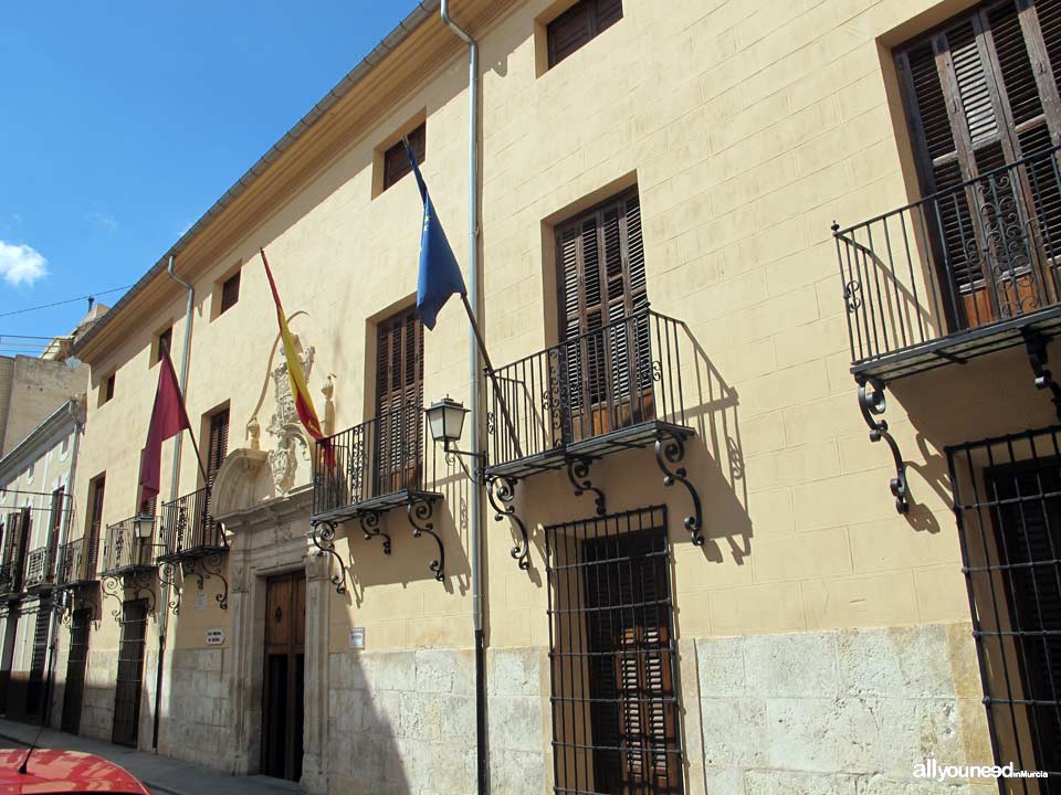 Museo Casa Palacio de los Ortega. Museo Arqueológico de Yecla