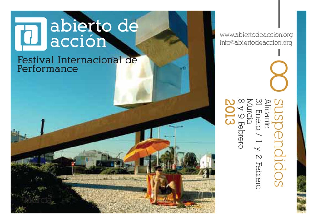 8º Festival Internacional de Perfomance Abierto de Acción.