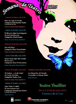 XXXIII Semana de Teatro en Caravaca de la Cruz