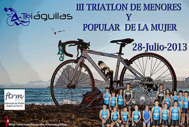 III Triatlón de Menores y Popular de la Mujer en Águilas