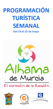 Alhama de Murcia Weekly Tourist Program up to June 22 