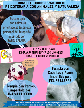 Curso Teórico-Práctico de Psicoterapia con Animales y Naturaleza