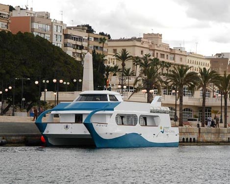 Night tours in the port of Cartagena